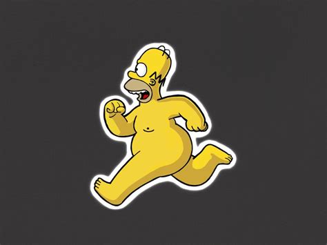 homer simpson naked|Homer